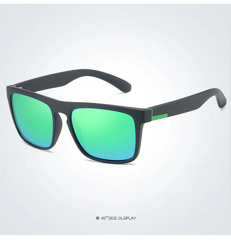 Square Polarized Sunglasses for Men Women Outdoor Sports Driving Glasses Golfing